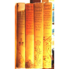 The History of the English Speaking People (4 volume set).